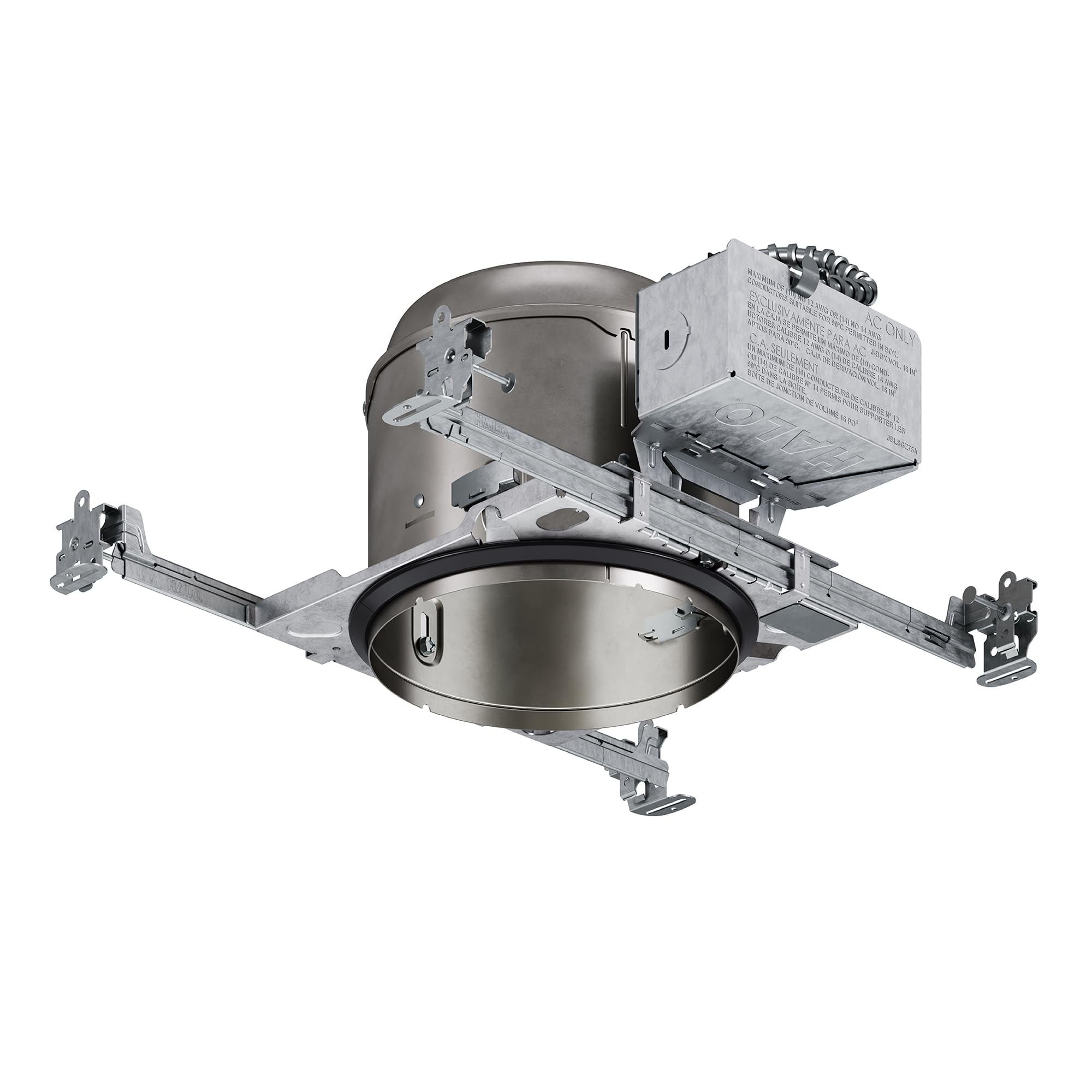 H27 6 in. Aluminum Recessed Lighting Housing for New Construction